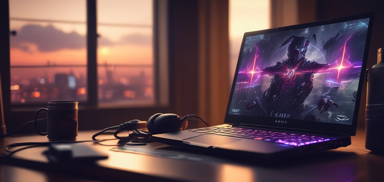 Configuration de PC portable gaming